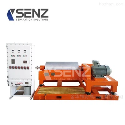 Декантерна центрофуга за обезводняване на утайки